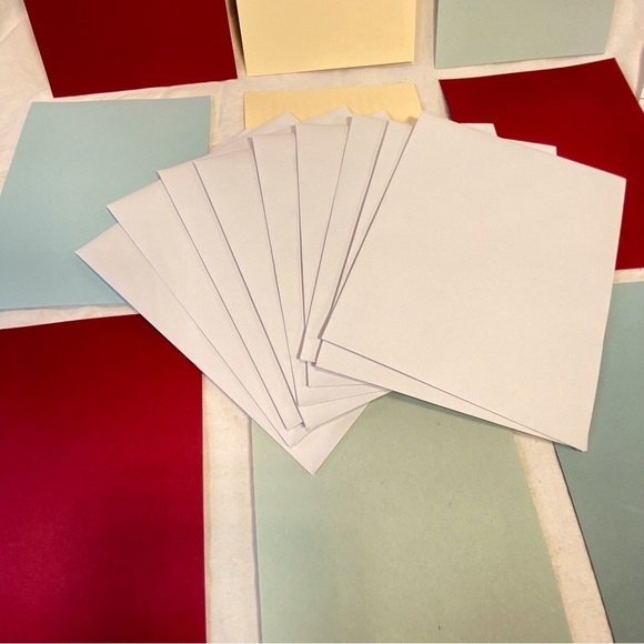 6 for$20♥️Set of 9 Plain blank stationary with envelopes. - Picture 3 of 9